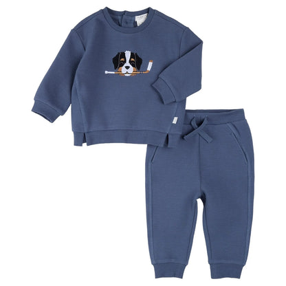 Sweatshirt Set - Hockey Dog