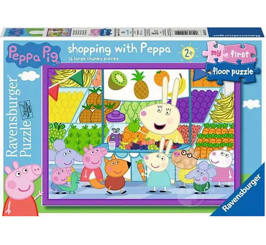 Floor Puzzle - Peppa Pig Shopping with Peppa