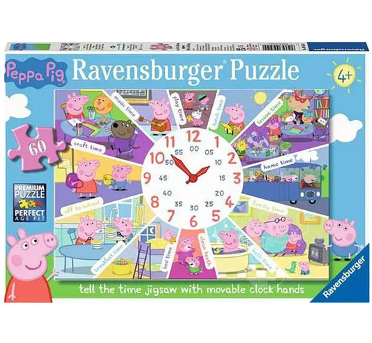 Puzzle - Peppa Pig Tell the Time