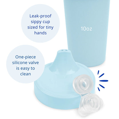 Re-Play No Spill Sippy Cup and Lid Combo - Ice Blue