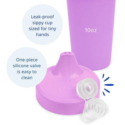 Re-Play No Spill Sippy Cup and Lid Combo - Purple