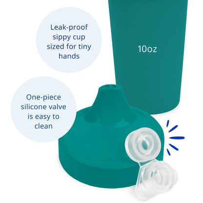 Re-Play No Spill Sippy Cup and Lid Combo - Teal