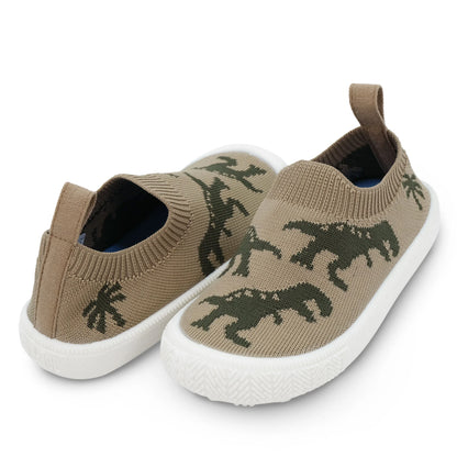 Kids Graphic Slip on Shoes - T-Rex