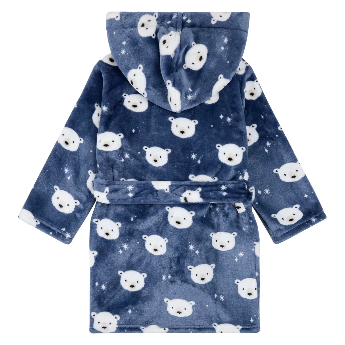 Plush Hooded Robe - Bears