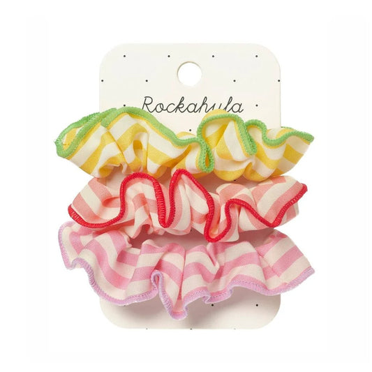 Scrunchies - Candy Stripe 3 Pack