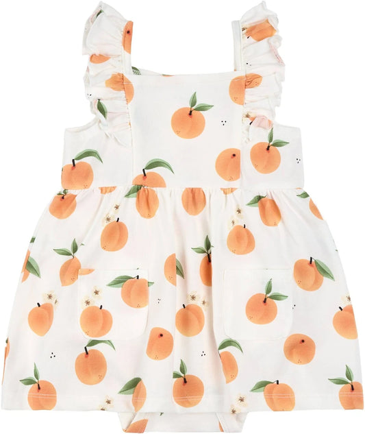 Bodysuit Dress - Peaches