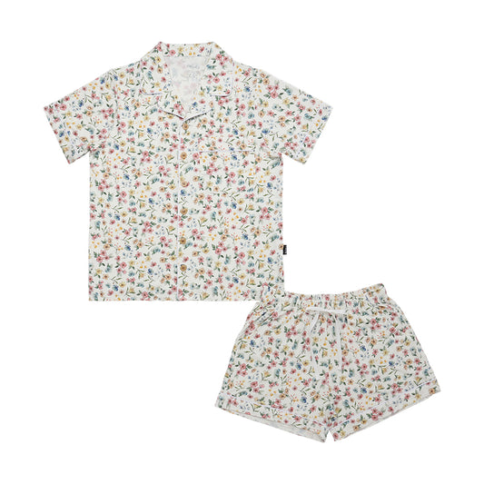 Women's Classic Short-Sleeve PJ Set - Spring Meadow