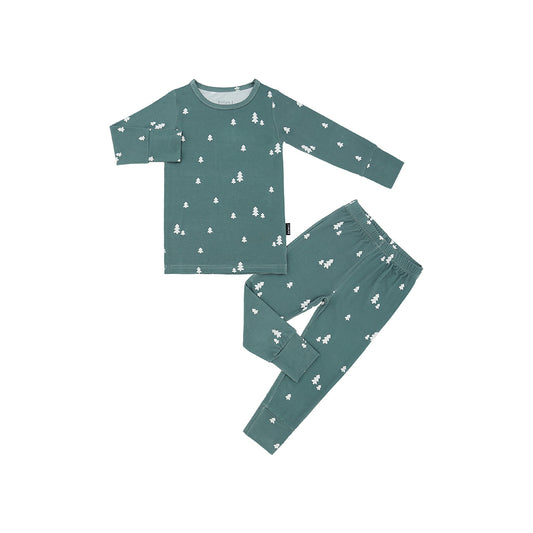Long-Sleeve PJ Set - Tiny Trees