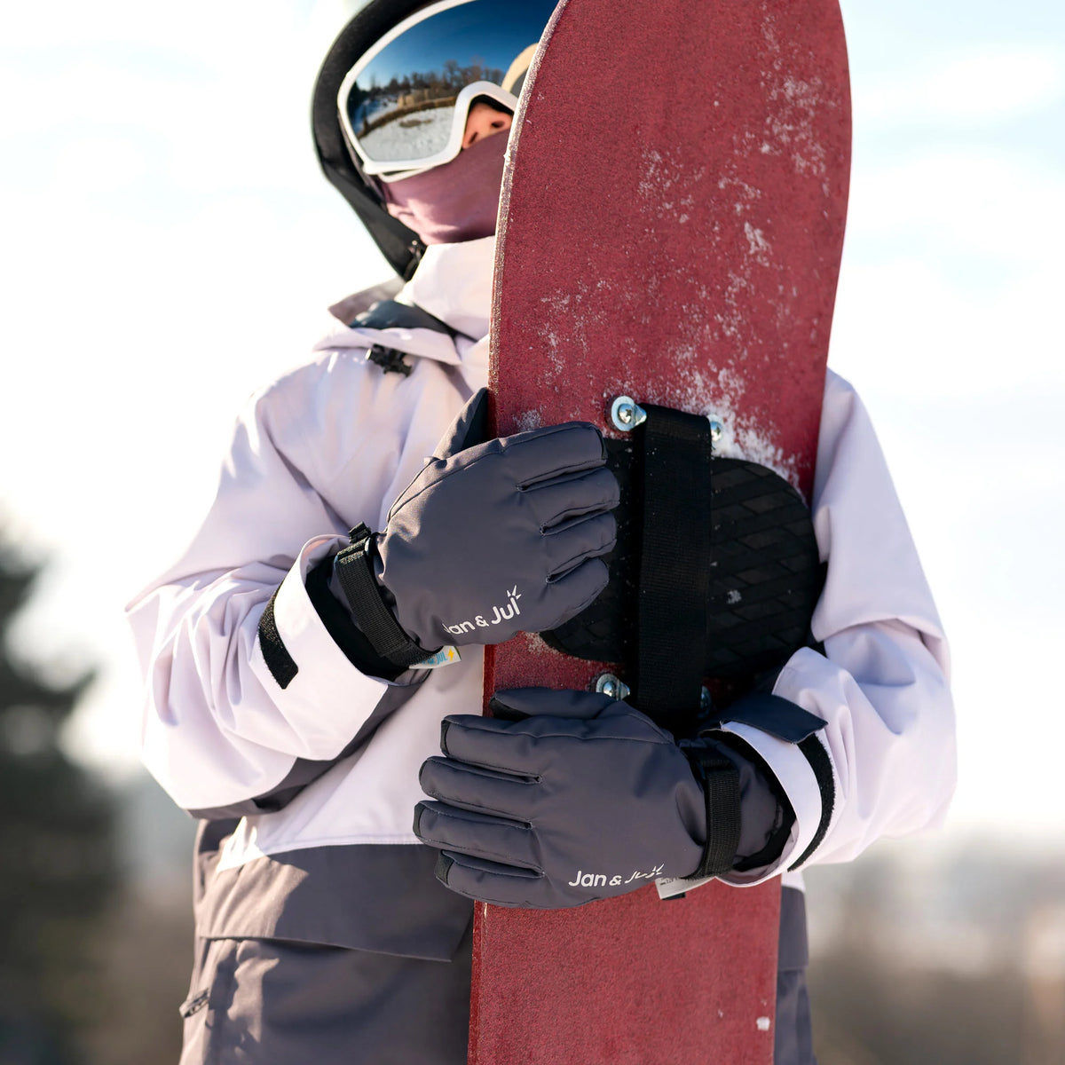 Toasty-Dry Waterproof Snow Gloves - Dark Slate