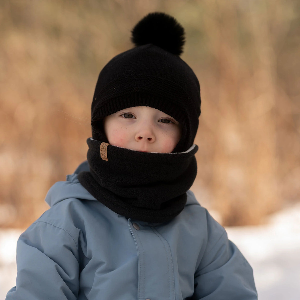 Fleece Neck Warmer - Black