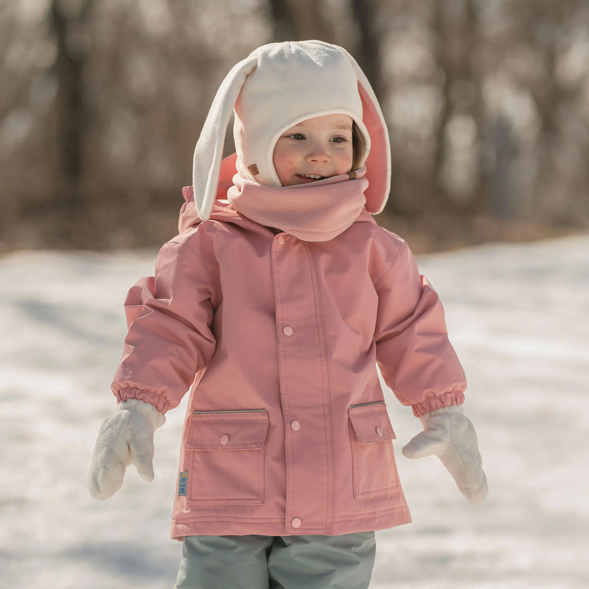 Fleece Neck Warmer - Dusty Pink