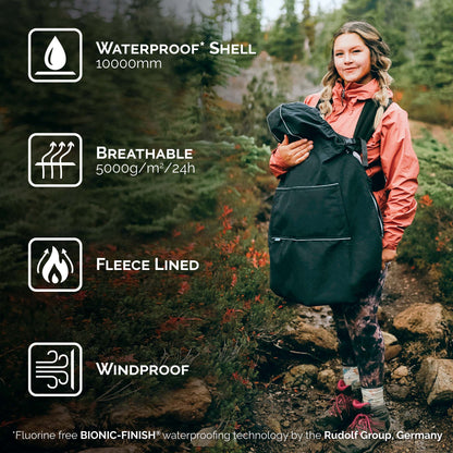 Cozy-Dry Rain Cover - Black
