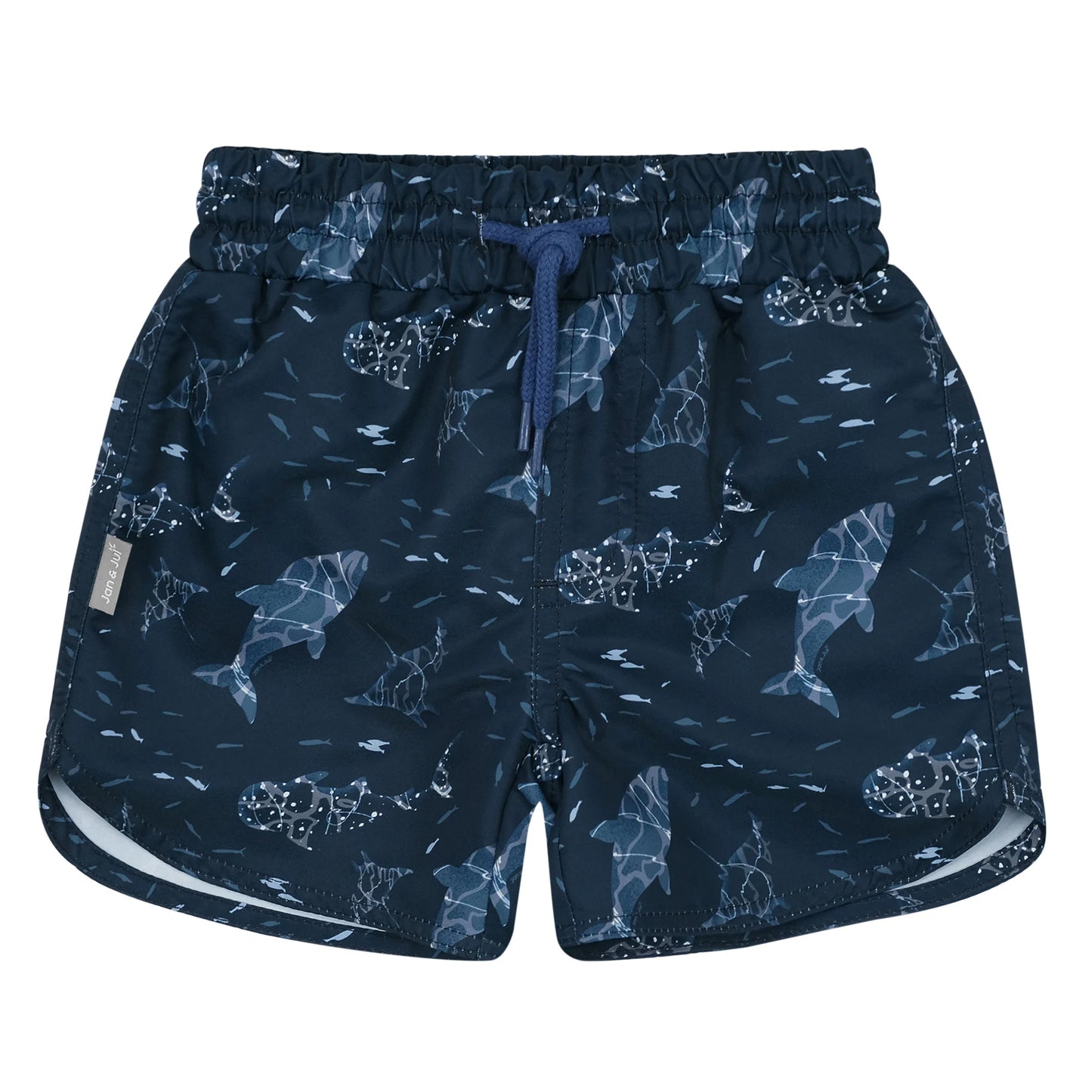 UV Swim Short - Navy Whale Play