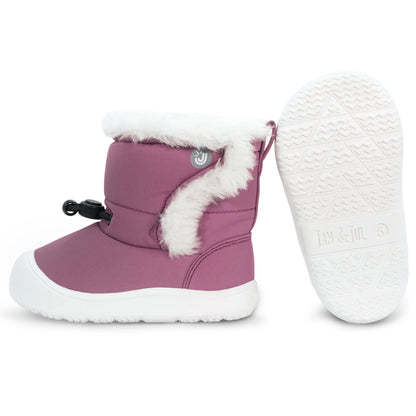 Baby Stay-Put Trail Booties - Dark Plum