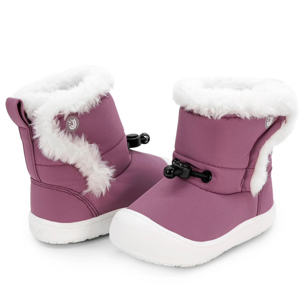 Baby Stay-Put Trail Booties - Dark Plum
