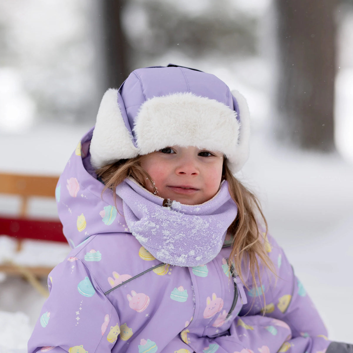 Fleece Neck Warmer - Lavender