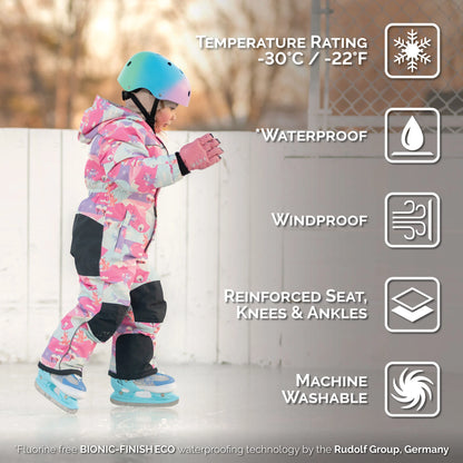 Kids Waterproof Snow Suit - Snow Fox
