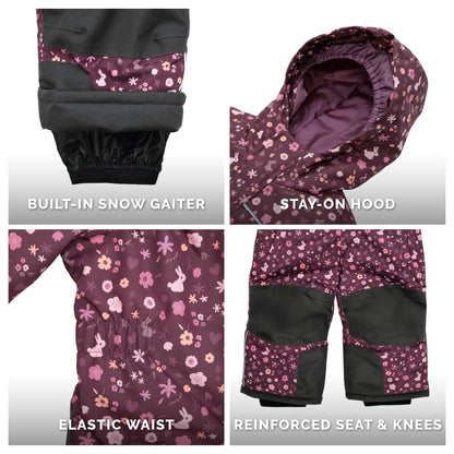 Kids Waterproof Snow Suit - Snow Fox