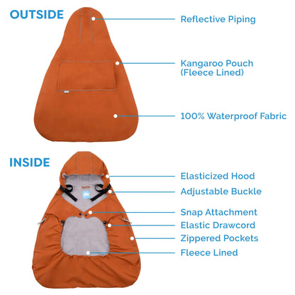 Cozy-Dry Rain Cover - Black