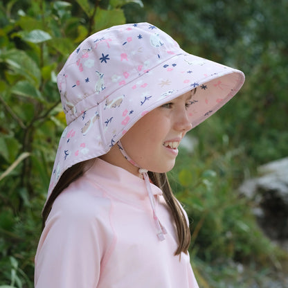 Aqua-Dry Adventure Hat - Bunny Flowers