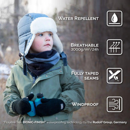 Toasty-Dry Trapper Hat - Dark Plum