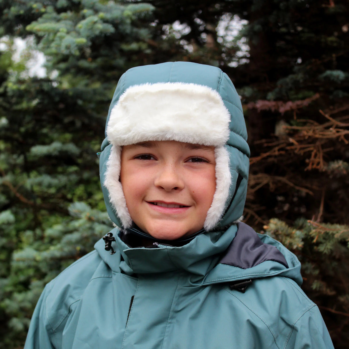 Toasty-Dry Trapper Hat - Dark Spruce