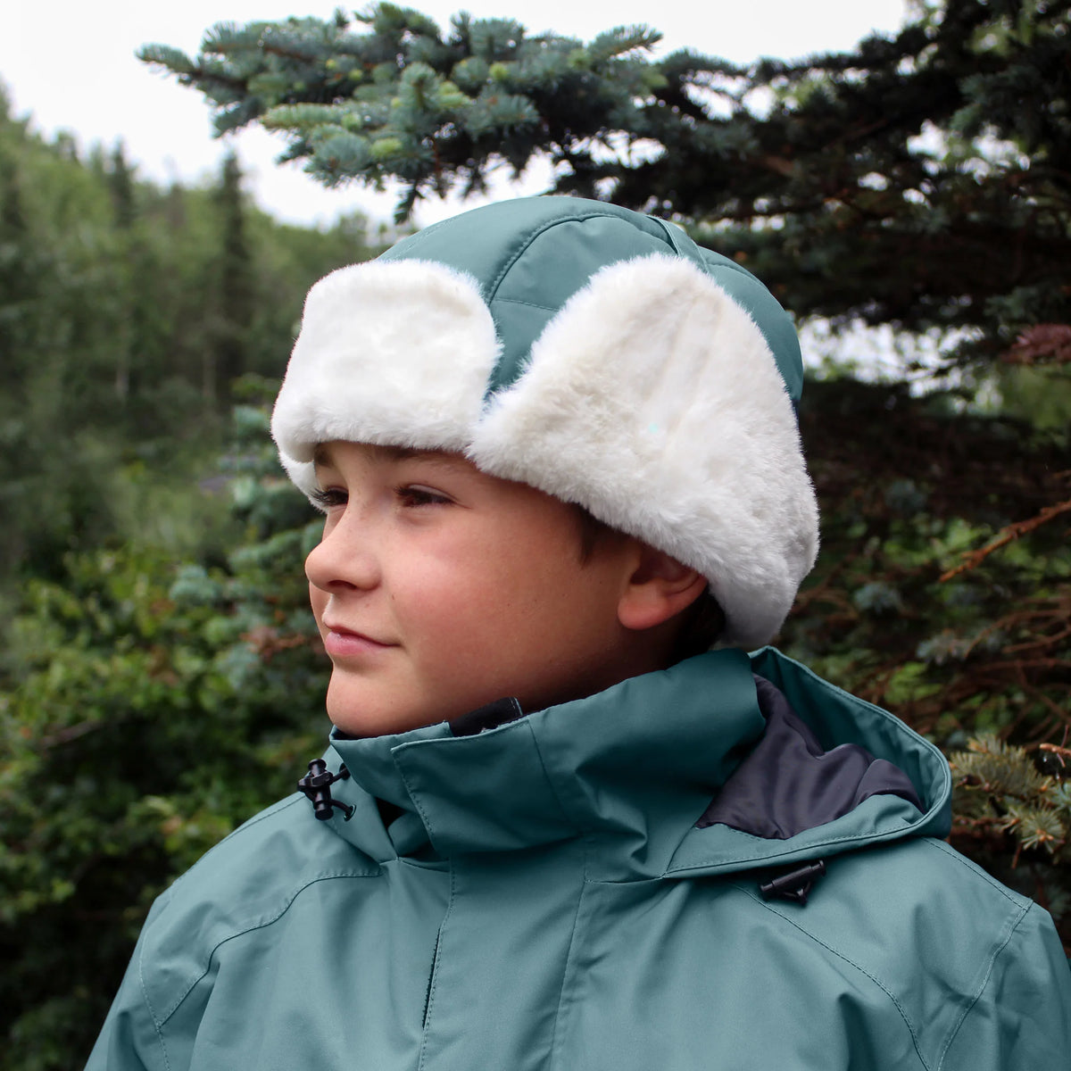 Toasty-Dry Trapper Hat - Dark Spruce