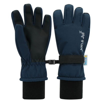 Toasty-Dry Waterproof Snow Gloves - Dark Navy