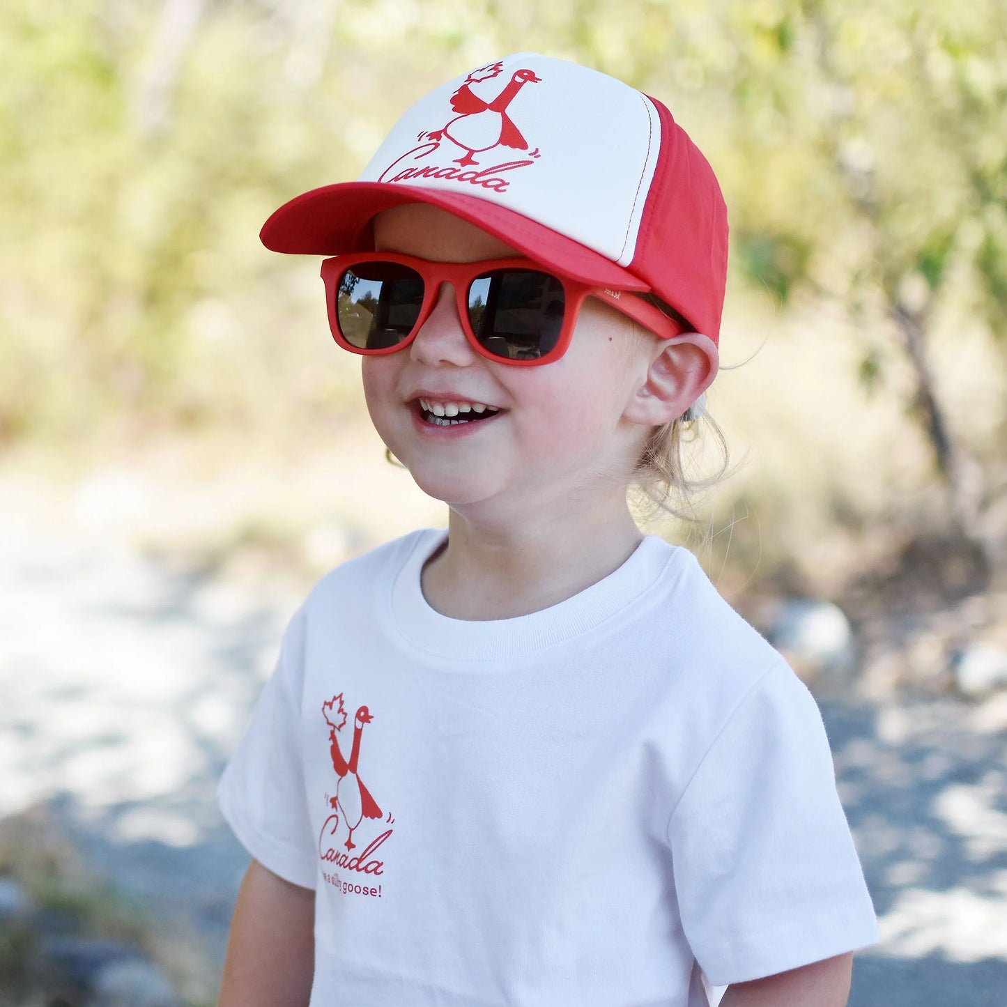 Kids Urban Polarized Sunglasses - Nautical Red
