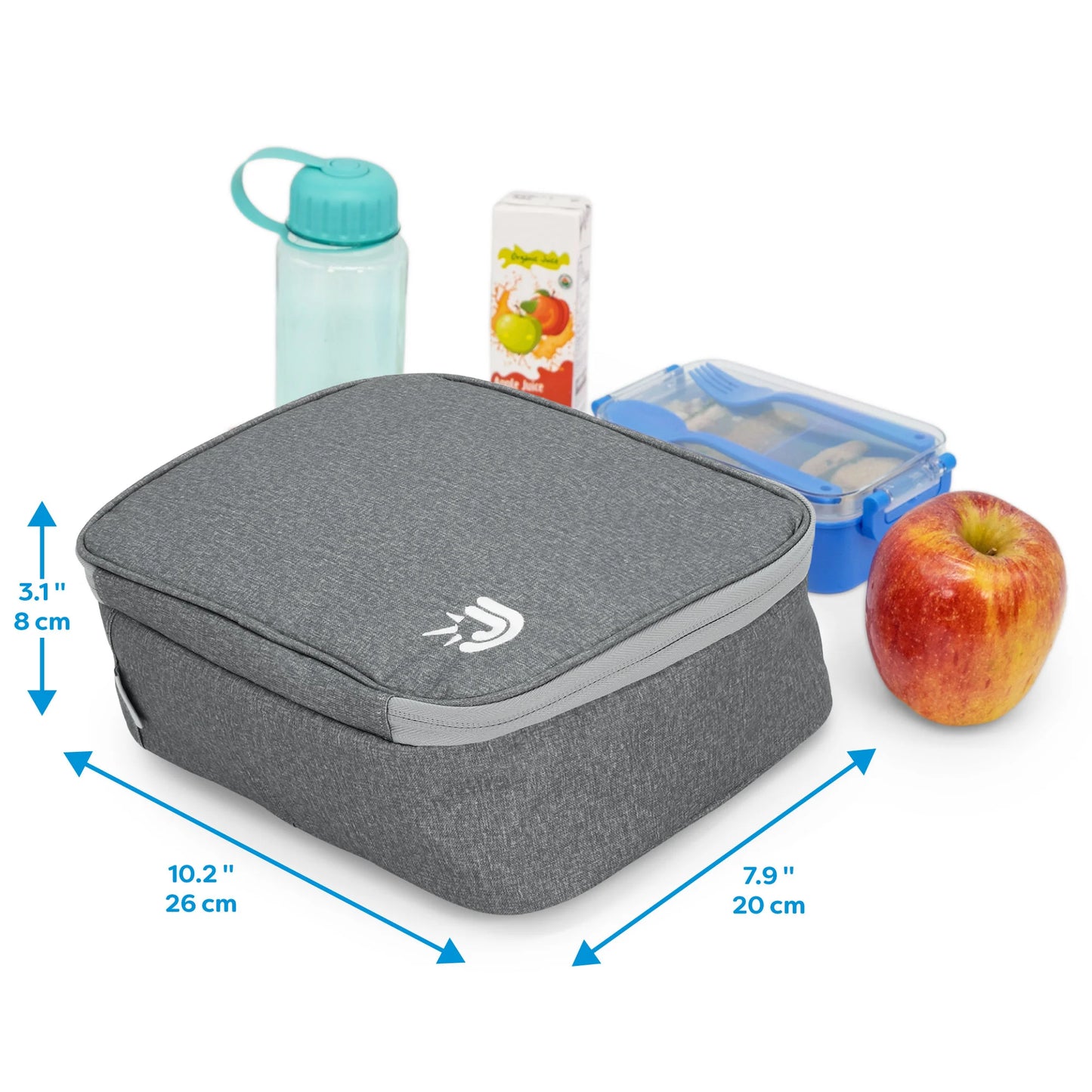 Kids Lunch Bag - Heather Grey