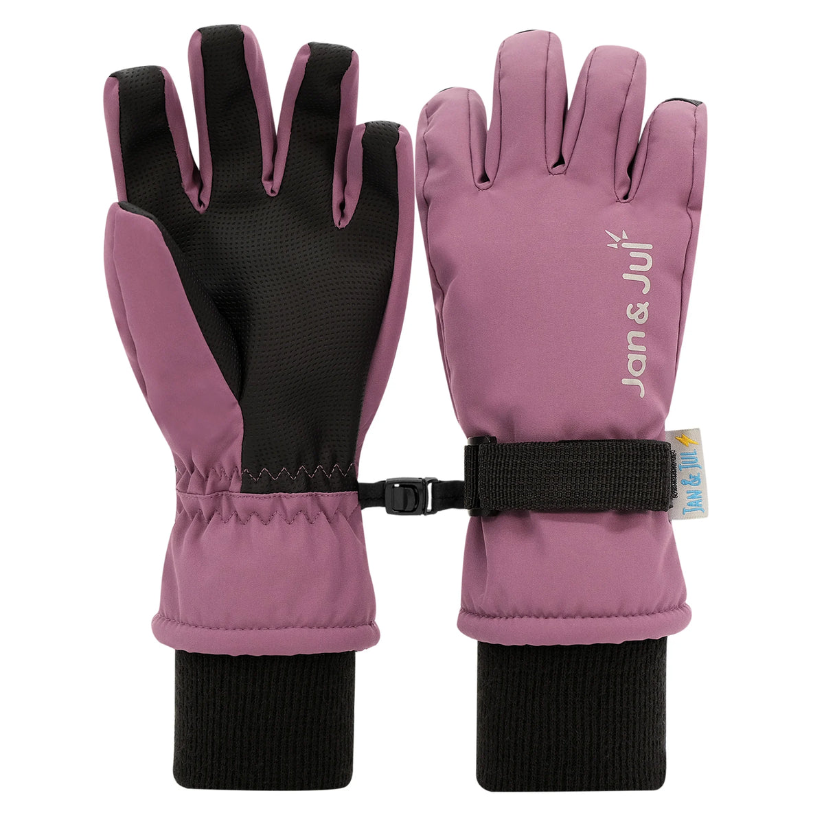 Toasty-Dry Waterproof Snow Gloves - Dark Plum