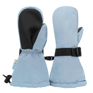 Toasty-Dry Waterproof Snow Mittens - Dusty Blue