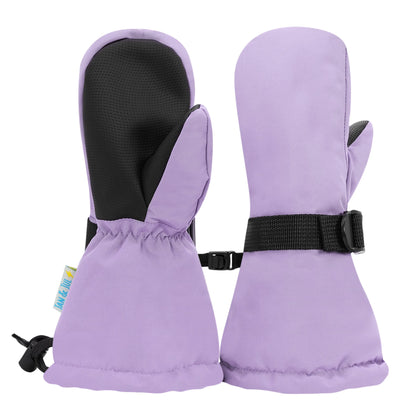 Toasty-Dry Waterproof Snow Mittens - Lavender