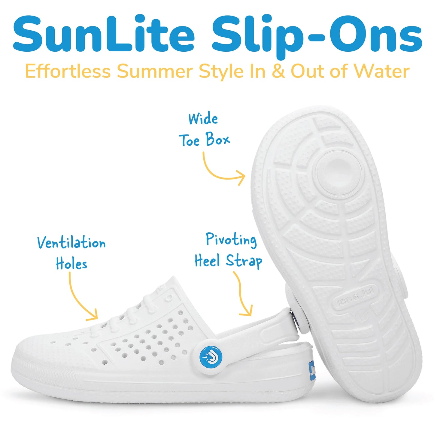 SunLite Slip On - White