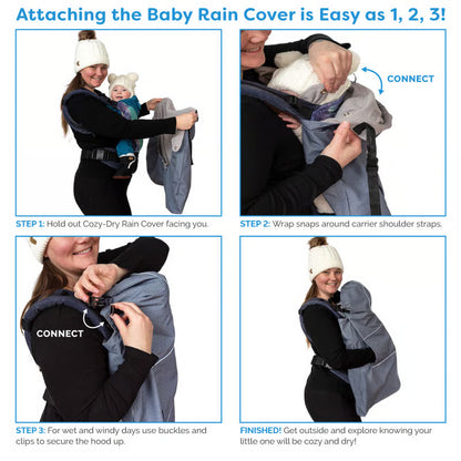 Cozy-Dry Rain Cover - Black