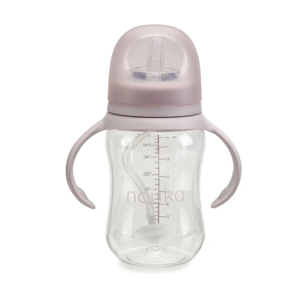 Transitional Sippy/Weighted Straw Cup - Bloom